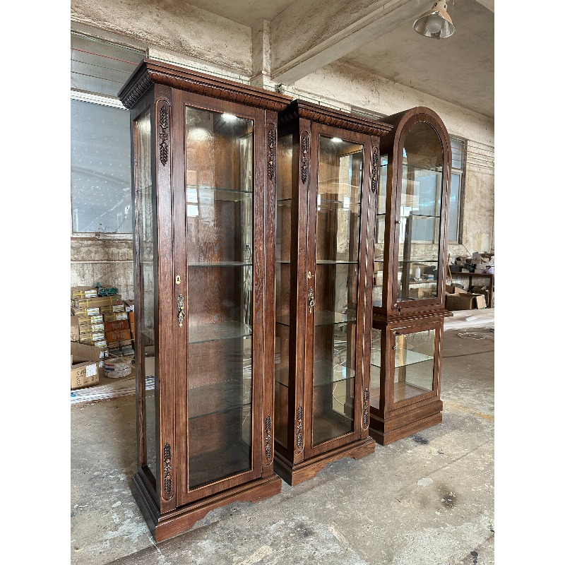 Glass Cabinet Display - Chińska antyczna witryna szklana, szafka środkowa,