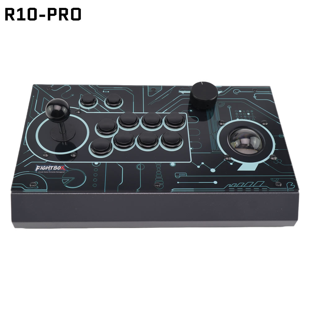 Trackball Controller Arcade - FightBox R10-PRO Arcade Fight Stick z