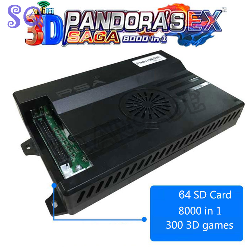 Arcade X - Zręcznościowa Pandora Saga Box EX2 8000