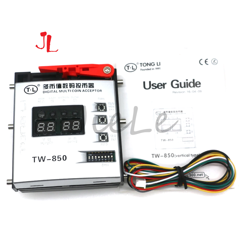Arcade Vending Machines - TL TW-850 Multi Coin Acceptor, 5