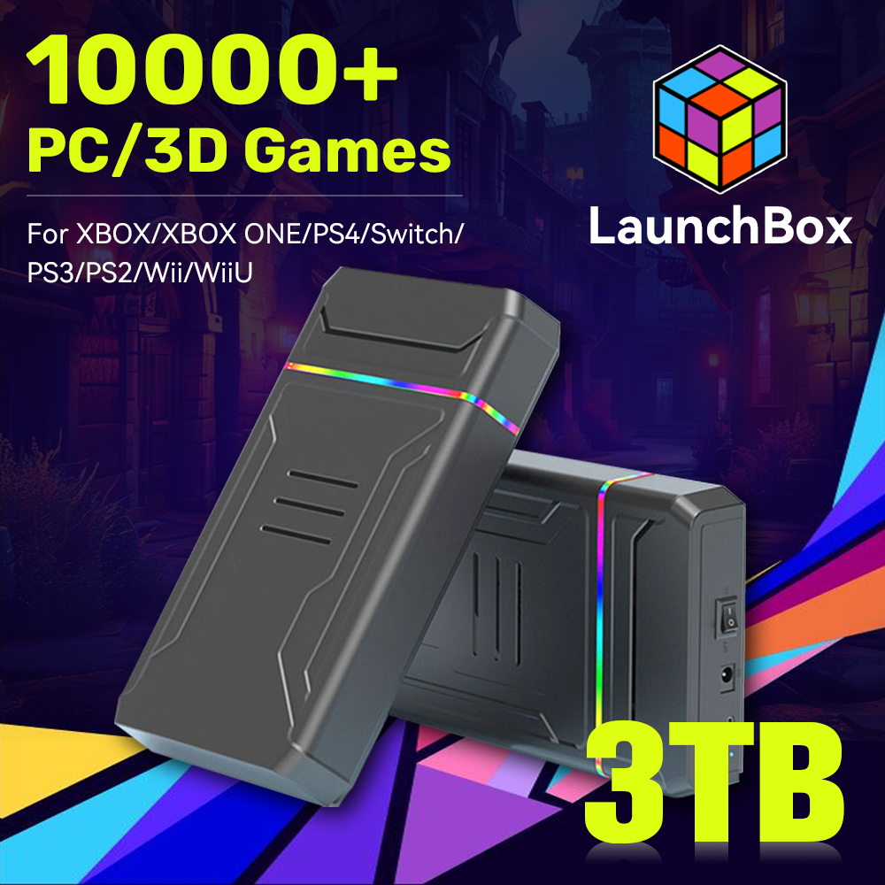 Arcade X - JMachen Launchbox 3TB konsola do gier