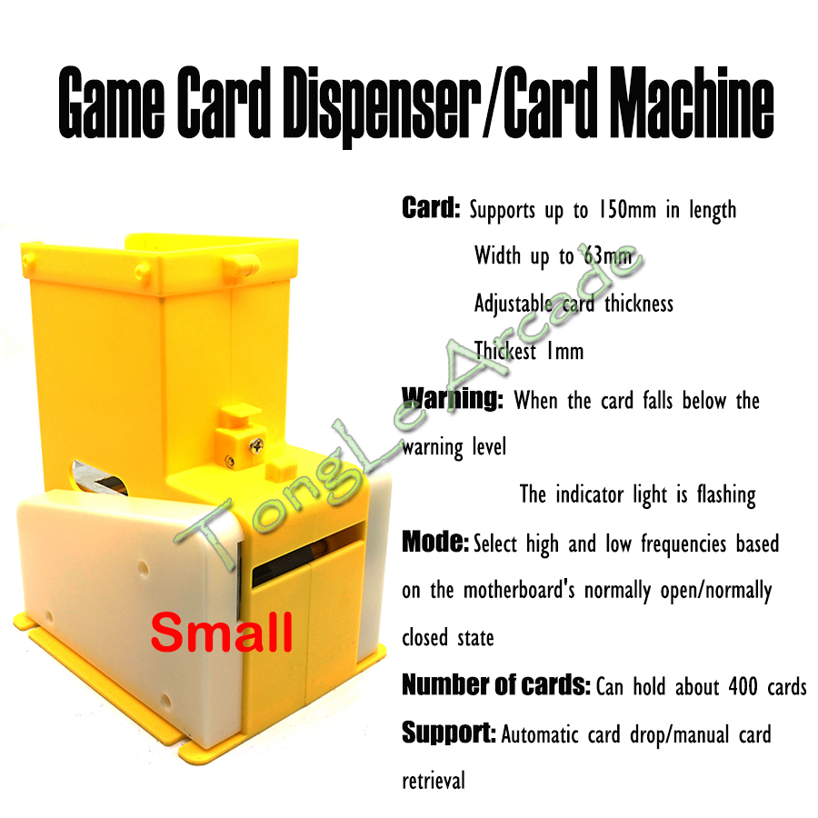 Arcade Card Vending Machine - Automat do kart zasilany monetami, dozownik