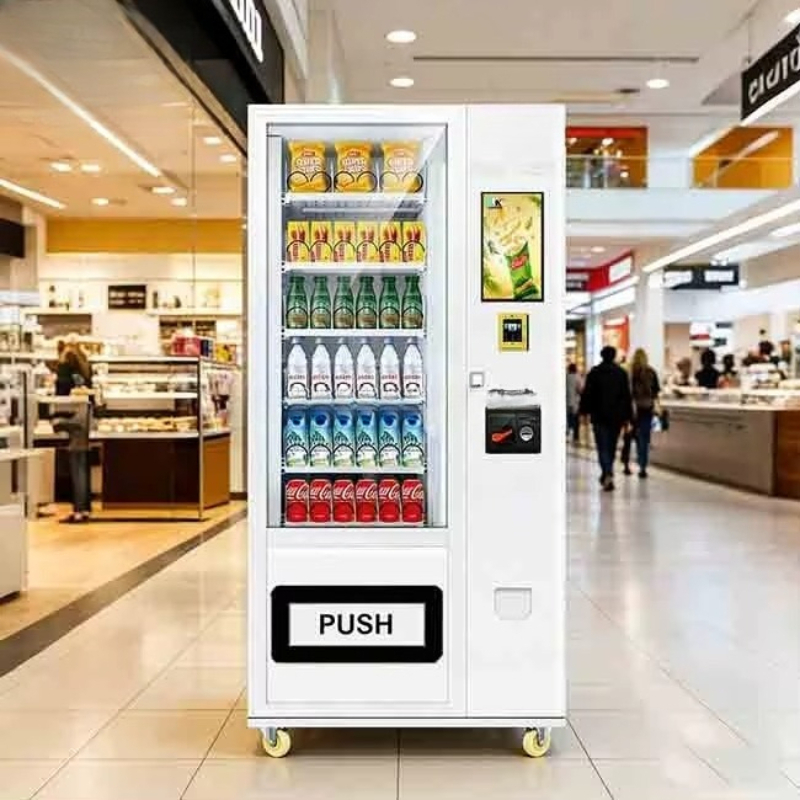 Commercial Vending Machine - Inteligentny automat vendingowy na przekąski i