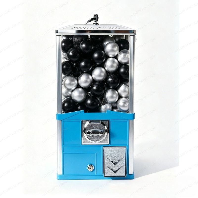 Prize Capsule Toy Machine - Automat Gashapon z kwadratową płytą ekspozycyjną,