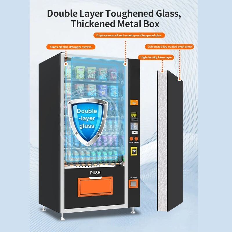 Automat z ekranem dotykowym na – Commercial Vending Machine recenzja i cena