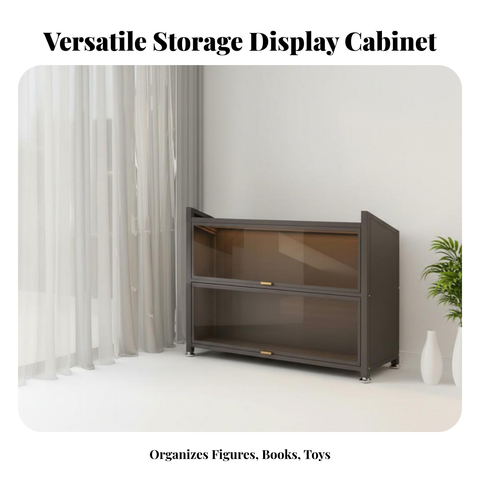 Gablota na figurki odporna na  – Glass Cabinet Display recenzja i cena
