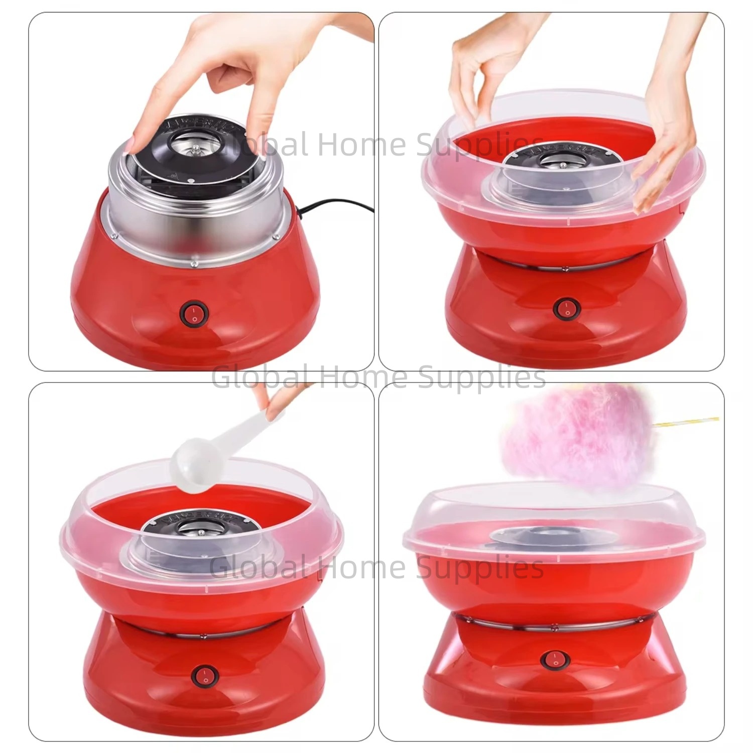 Elektryczna maszynka do waty c – Candy Floss Machine recenzja i cena