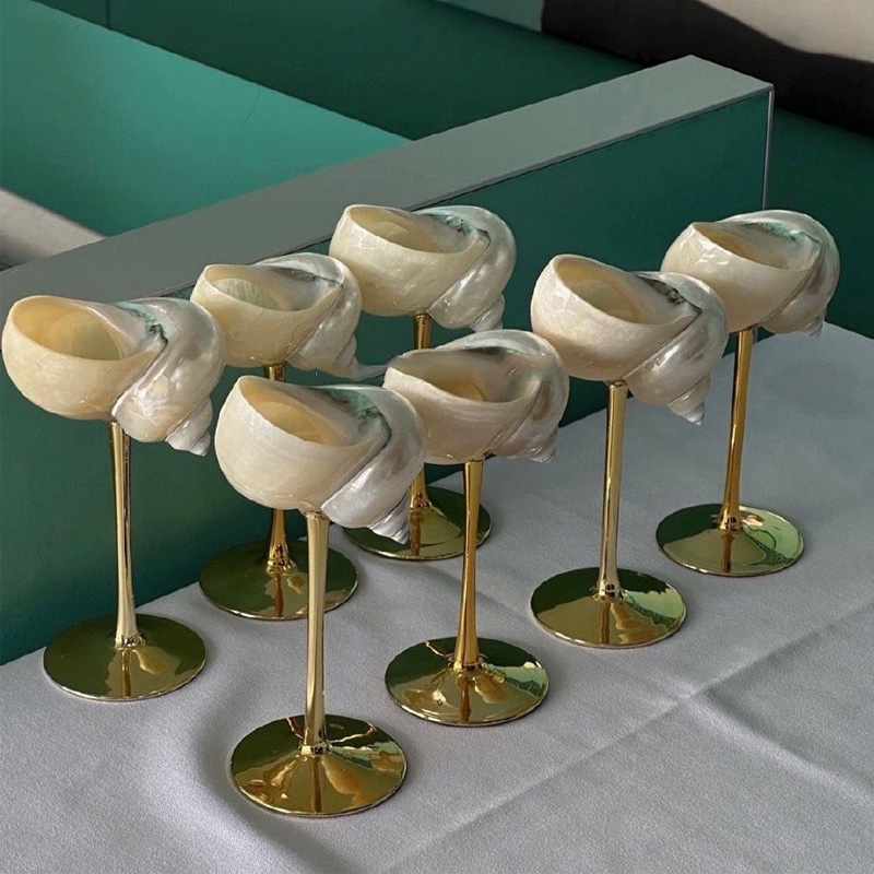 Naturalna muszla do wina Bar i – Glass Cabinet Display recenzja i cena