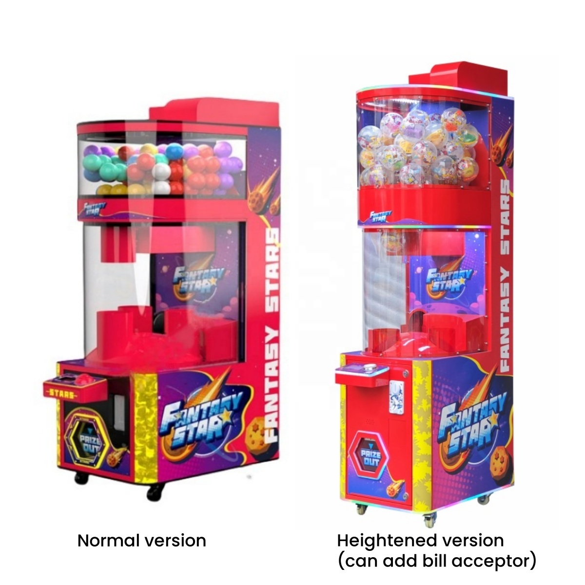 Automat na monety z metalowymi – Prize Capsule Toy Machine recenzja i cena