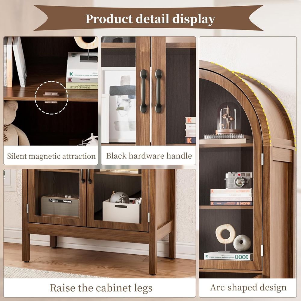 Wysoka 70,9 cm witryna z akryl – Glass Cabinet Display recenzja i cena