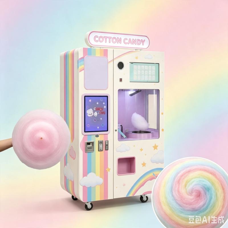Dostosowany automatyczny autom – Candy Floss Machine recenzja i cena