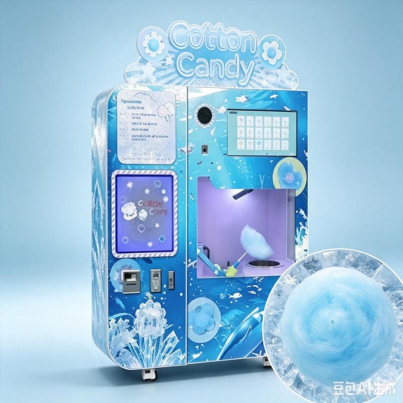 Dostosowany automatyczny autom – Candy Floss Machine recenzja i cena