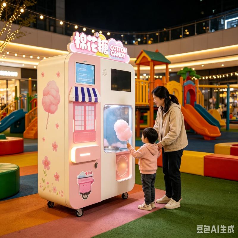 Dostosowany automatyczny autom – Candy Floss Machine recenzja i cena