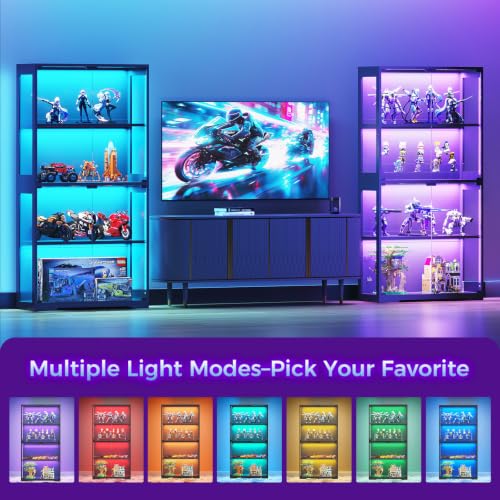 Witryna z szklanymi drzwiami i – Glass Cabinet Display recenzja i cena