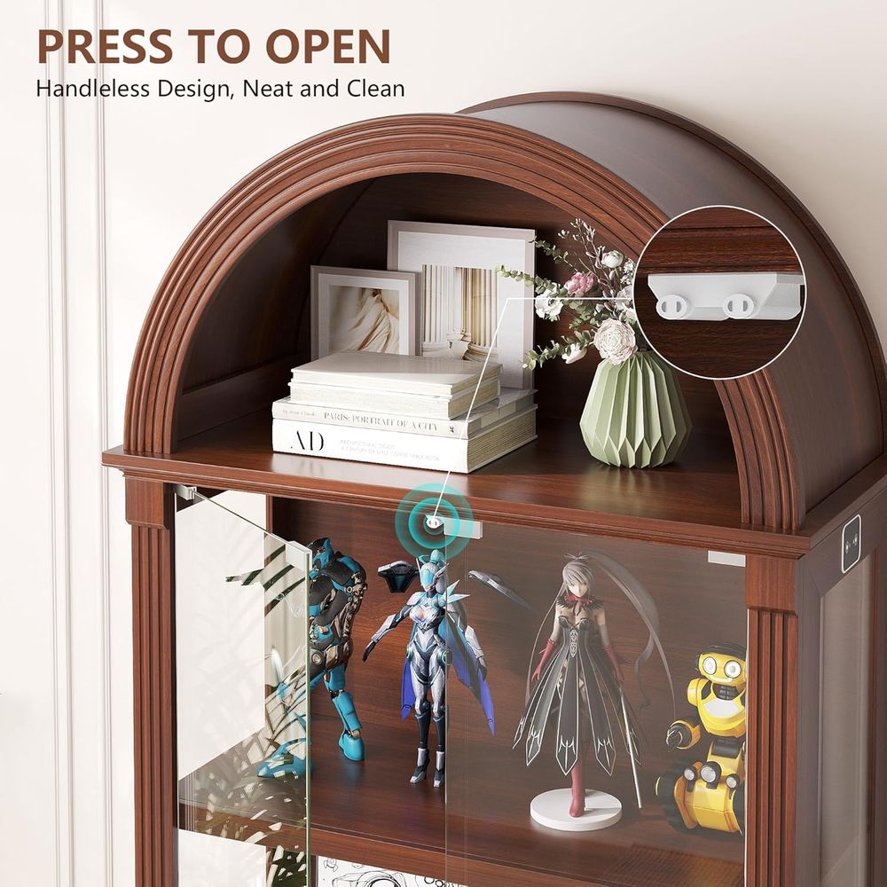 Witryna z szklanymi drzwiami i – Glass Cabinet Display recenzja i cena