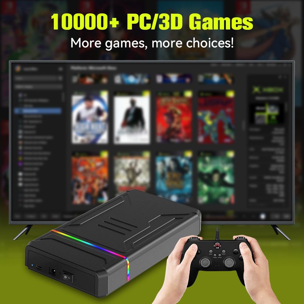 JMachen Launchbox 3TB konsola  – Arcade X recenzja i cena