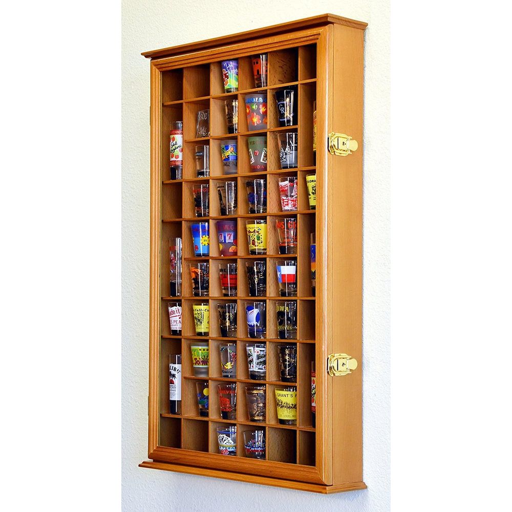 Szafka na 54 kieliszki do shot – Glass Cabinet Display recenzja i cena