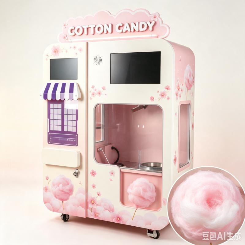 Spersonalizowany automat do sp – Candy Floss Machine recenzja i cena