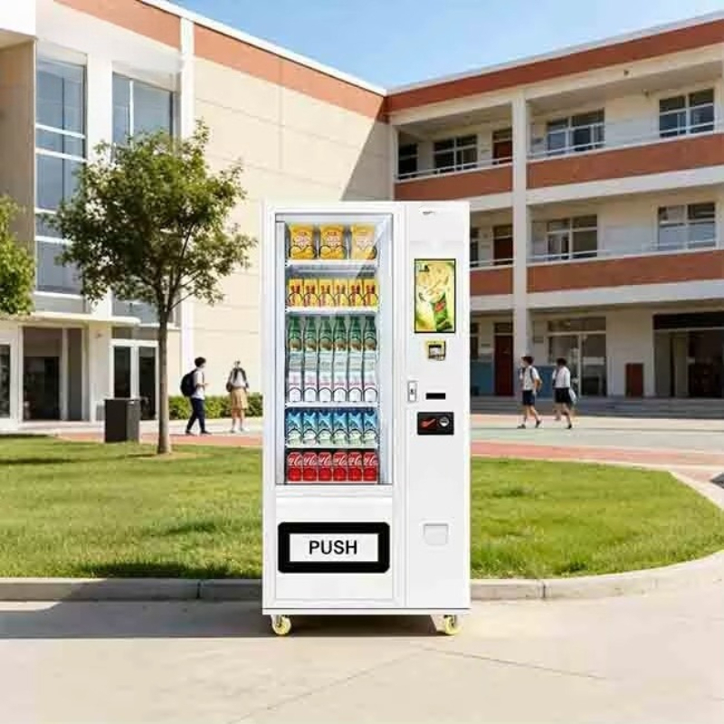 Inteligentny automat vendingow – Commercial Vending Machine recenzja i cena